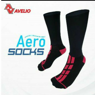 Kaos kaki sepeda Avelio aero socks futsal voli bola basket