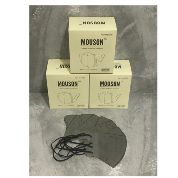 LITTLE MOLLY | Duckbill Soft Color Premium isi 50Pcs / Masker 3D Luxury Disposable / Masker Duckbill
