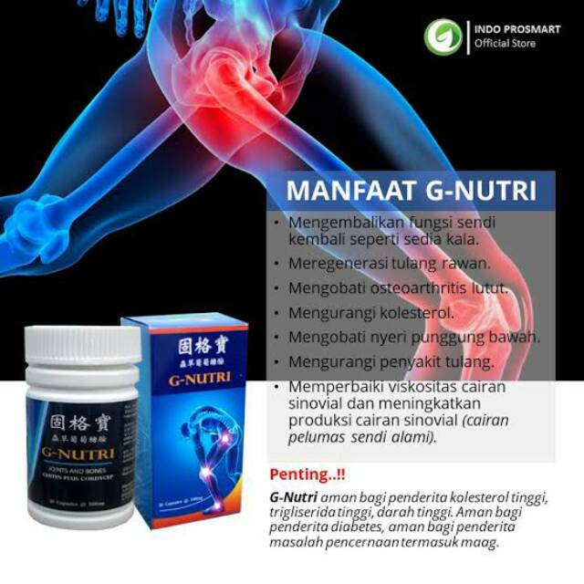 G nutri vitamin herbal tulang sendi