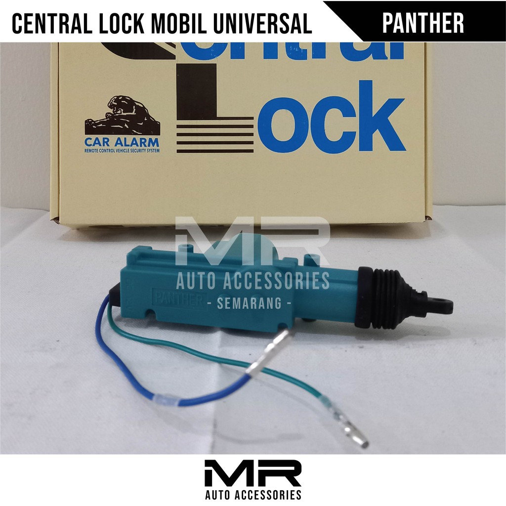 CENTRAL LOCK PANTHER UNTUK MOBIL UNIVERSAL 1 SET LENGKAP UNTUK 4 PINTU