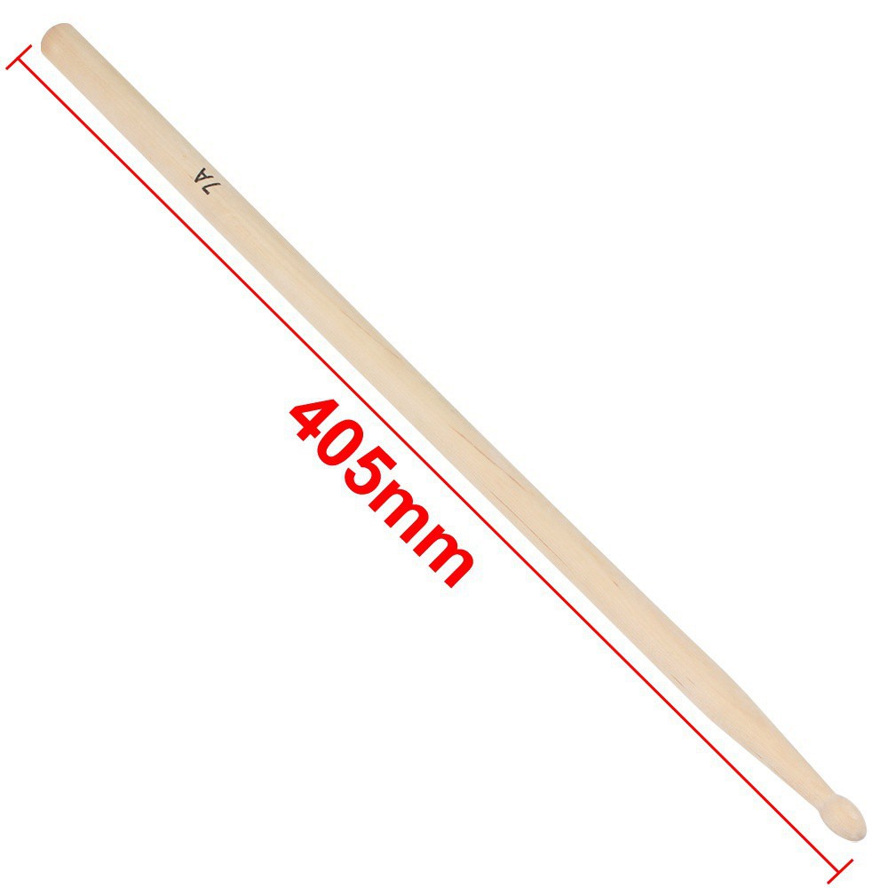 2pcs Stik Drum 7A Bahan Kayu Maple