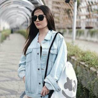 Image result for jaket denim cewek