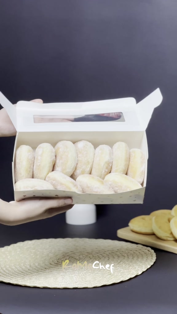 Donat Kentang Susu Donut Frozen Tabur Salju Premium Butter Lembut dan Empuk Homemade by RaMaChef