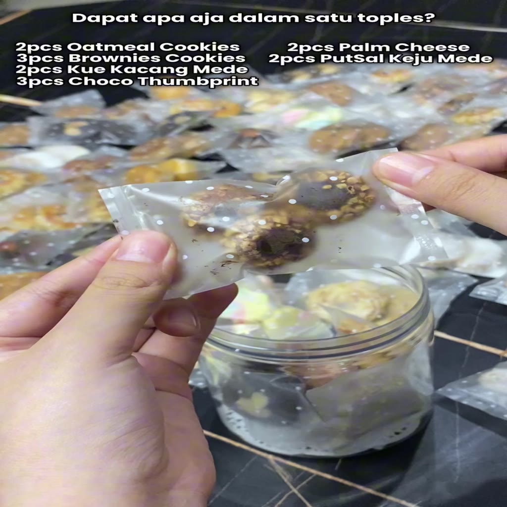 TESTER Kue Kering Sampel Produk 15 Varian Sachet Homemade by RaMaChef