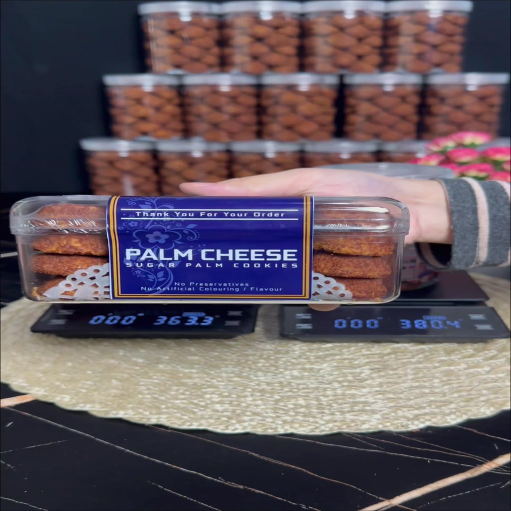 PALM CHEESE Premium Triple Cheese Butter Wisman | Kue Kering Lapis Gula Palm Kemasan Jar 750ml & Hardtop 350gr by RaMaChef