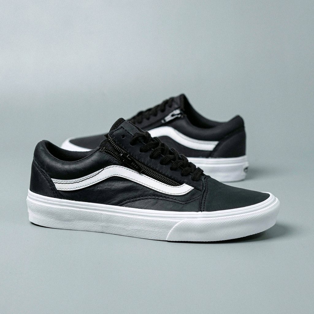 vans old skool leather pop