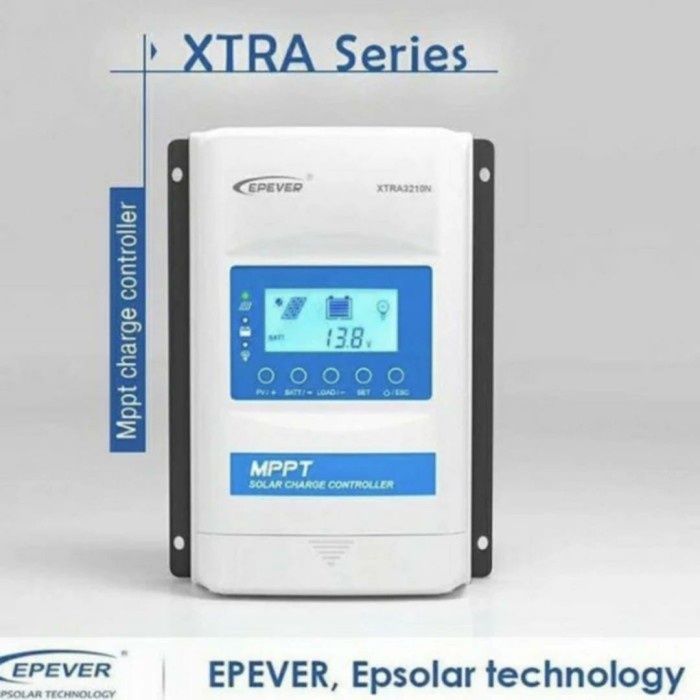 Terlaris Solar Charger Controller Scc Epever Xtra 3210N Real Mppt 30A
