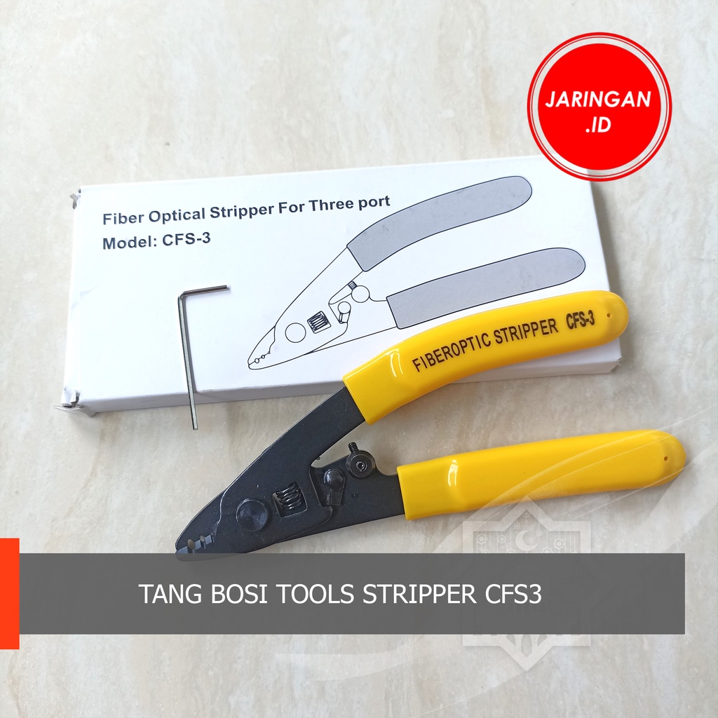 FIBER OPTIC STRIPPER TANG BOSI TOOLS STRIPPER CFS3