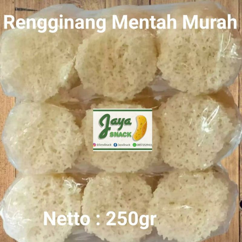 

rengginang mentah kemasan 1kg