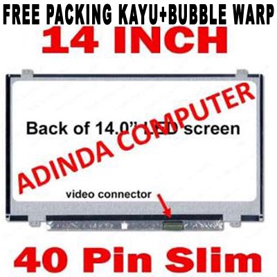 LED LCD Layar Screen Asus A450 X450 X450C X450J x450JF X450CA