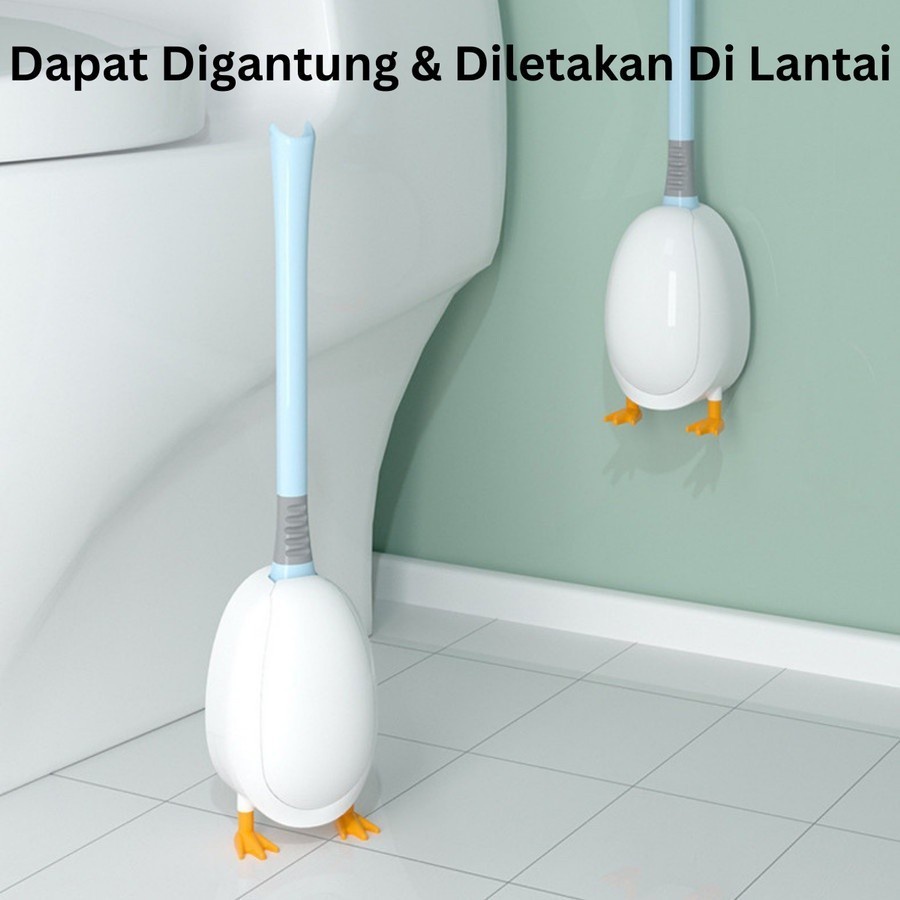 SIKAT WC Bebek Sikat Toilet Kamar Mandi 4in1 4 IN 1 PEMBERSIH TOILET