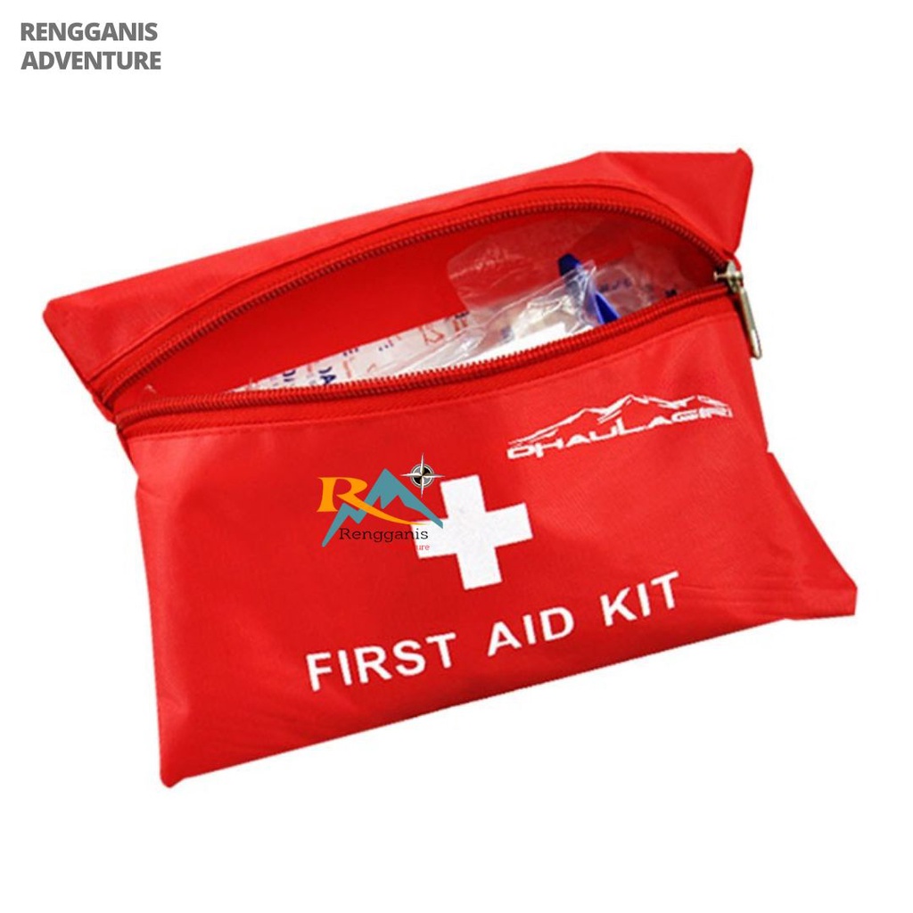 First Aid Kit Emergency Survival Pertolongan Pertama Lengkap Tass obat P3K