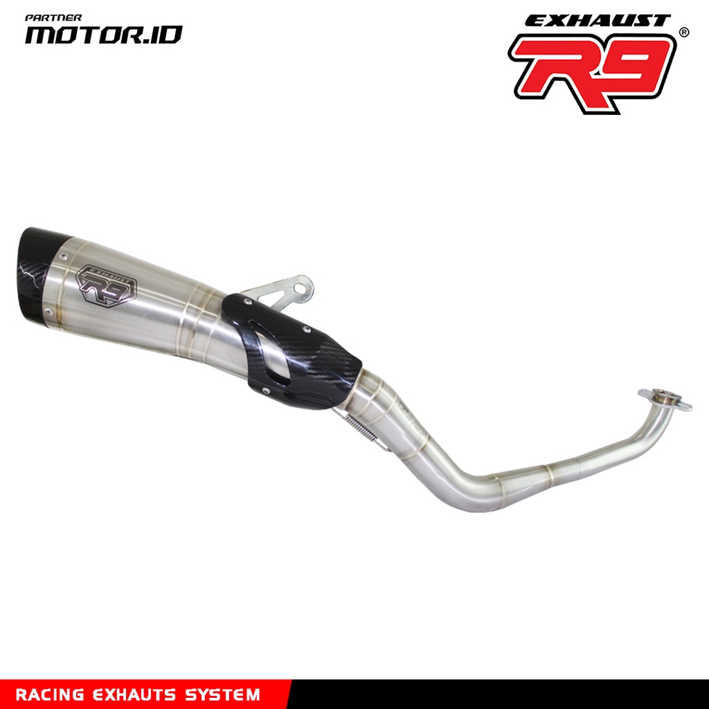 KNALPOT R9 H2 TITANIUM YAMAHA XMAX TITANIUM