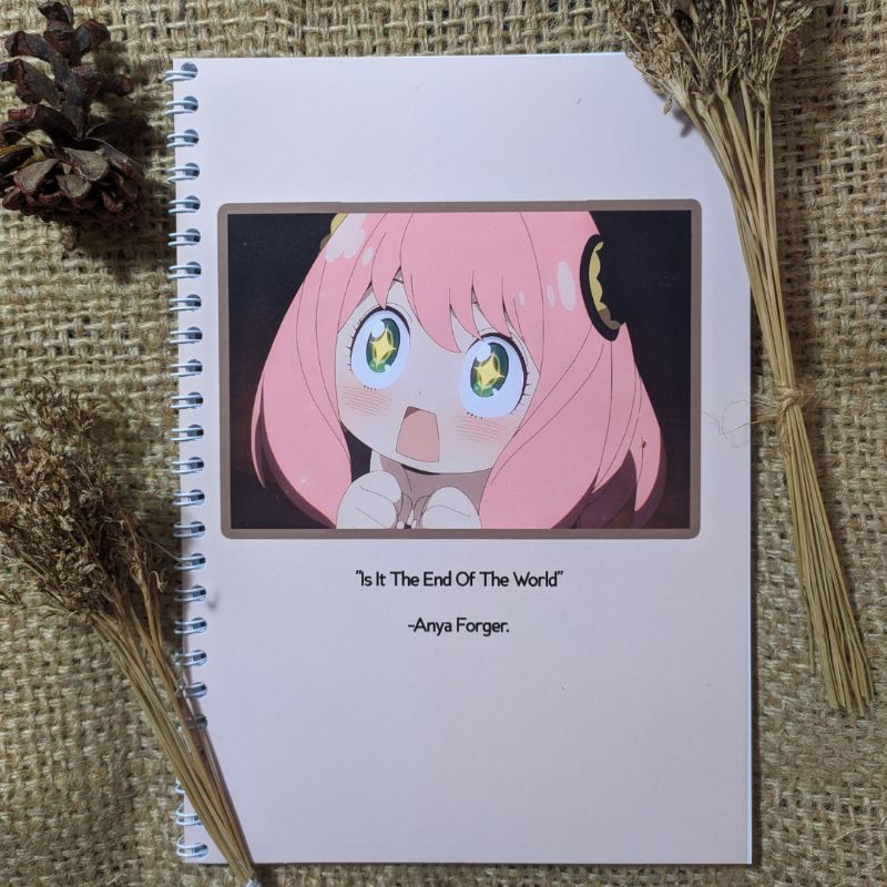 

[Part 3] Notebook A5 Anya Forger