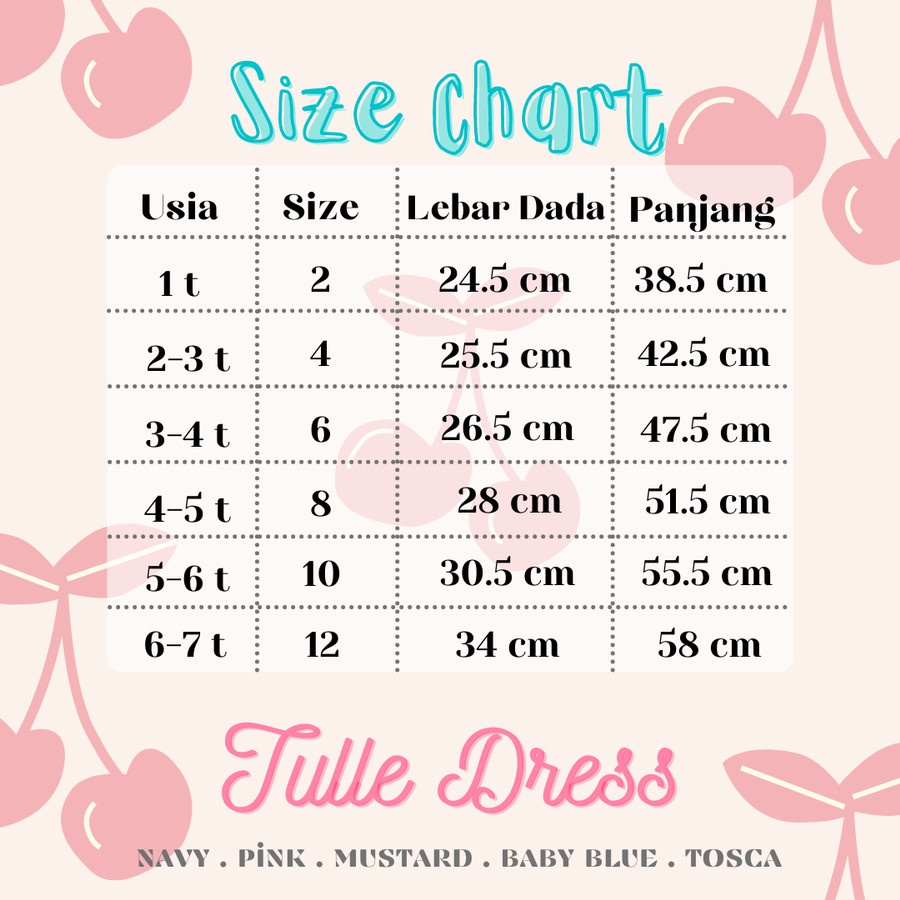 LALA KOALA Tulle Dress - Dress Anak Perempuan