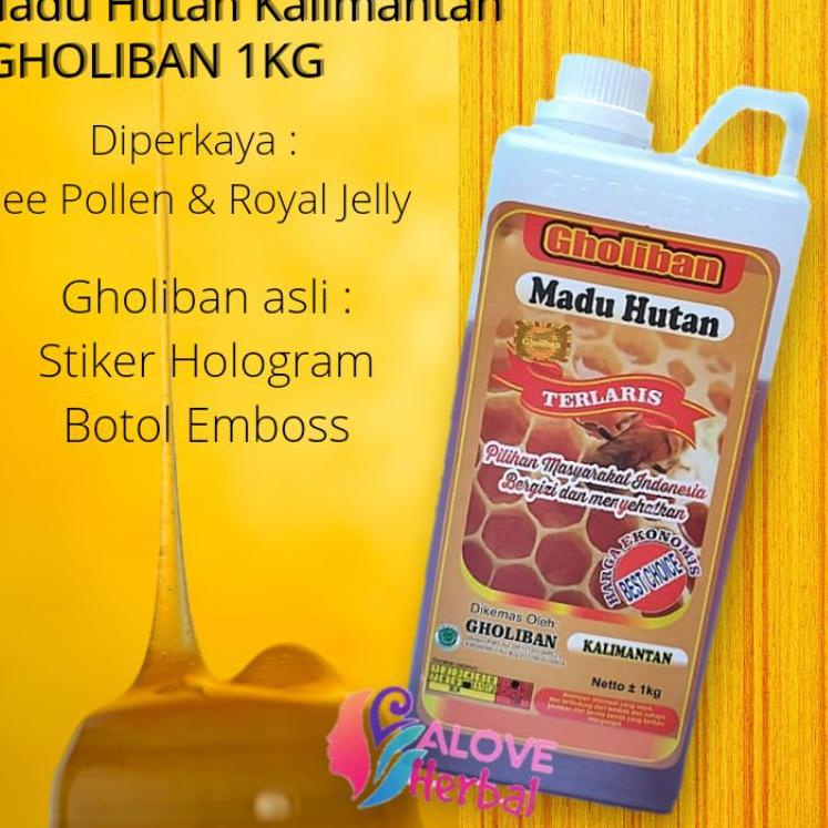 

Spesial MADU HUTAN KALIMANTAN GHOLIBAN 1KG ASLI