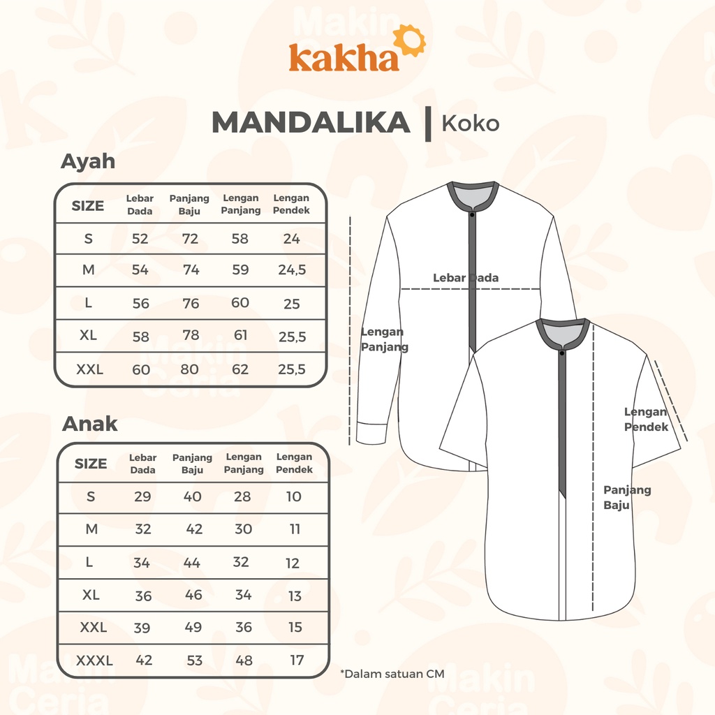 Kakha - Sarimbit Keluarga mandalika (A) / Baju couple keluarga / Sarimbit Keluarga / Baju muslim couple-7