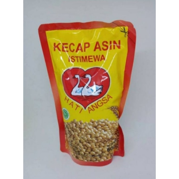 

KECAP ASIN HATI ANGSA REFILL / KECAP HATI ANGSA REFILL 600ml