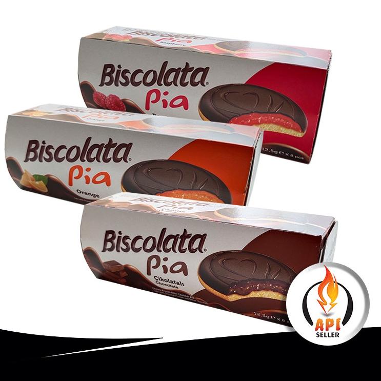 

Sikat Habis BISCOLATA PIA / ROTI LEMBUT BERLAPIS COKLAT 100g