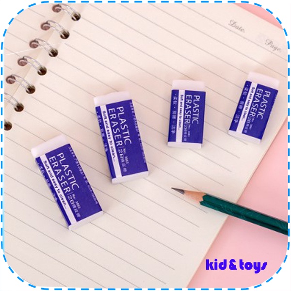 

10 pcs Penghapus Pensil 2B penghapus plastik penghapus karet