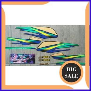 onderdil Lis Striping Gl Max Tahun 1997 Biru Kuning 140ZZ3