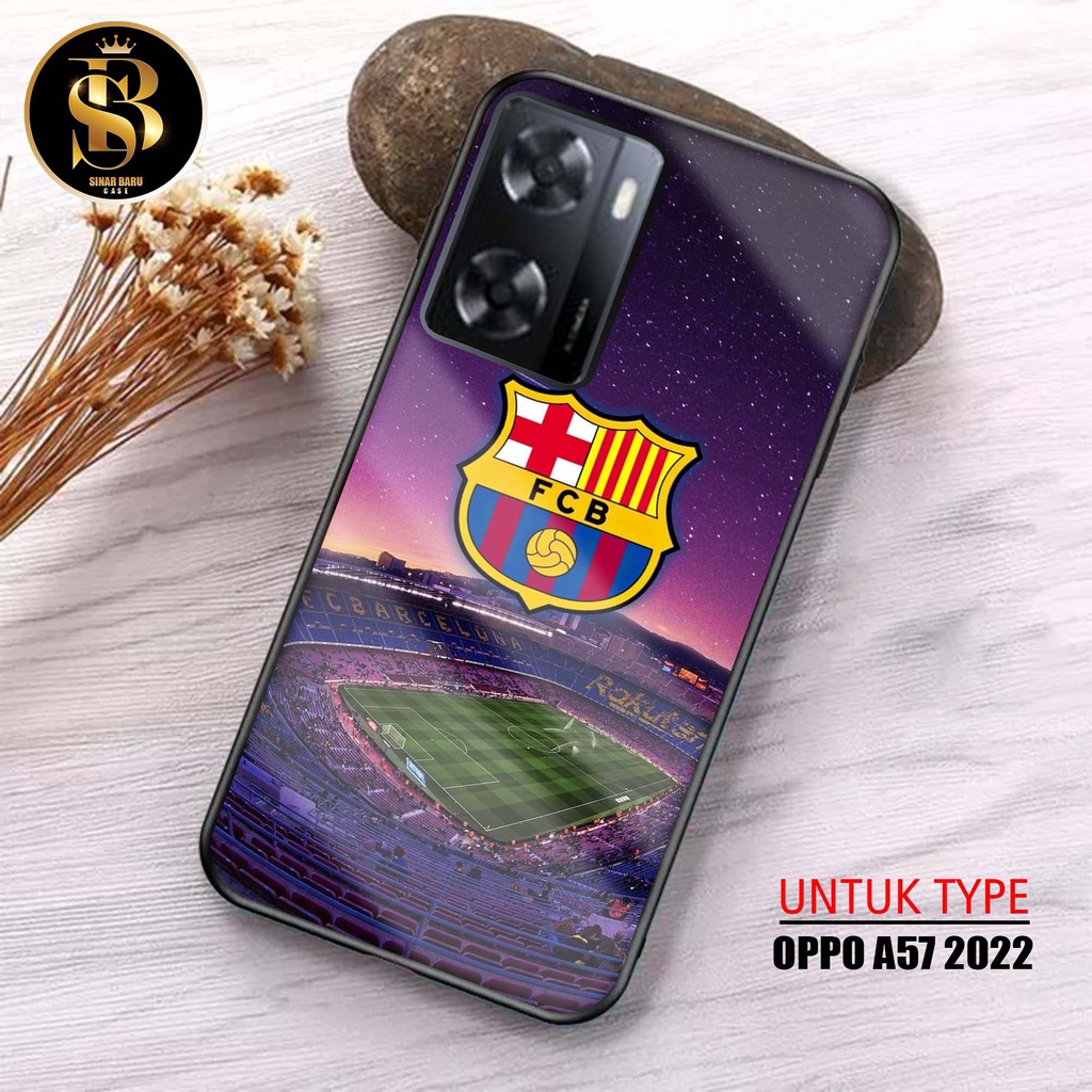 Sinar Baru Case Oppo A57 2022 Terbaru [ MOtif Tim Bola ] Softcase Oppo - Hardcase Oppo - Casing Hp O