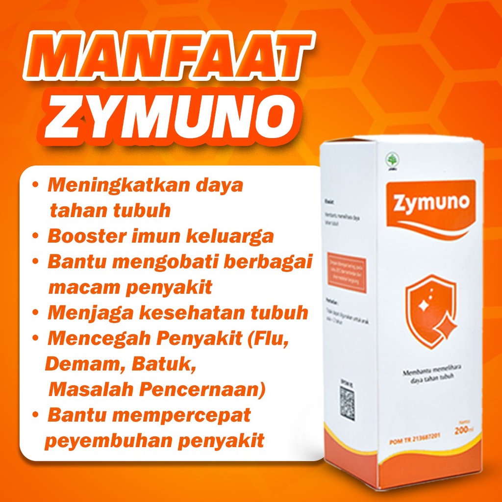 Zymuno – Vitamin Herbal Tingkatkan Daya Tahan Tubuh Imunoterapi Kanker Jaga Kesehatan Tubuh Bantu Percepat Penyembuhan Penyakit Cegah Flu Demam dan Batuk Masalah Pencernaan 200ml