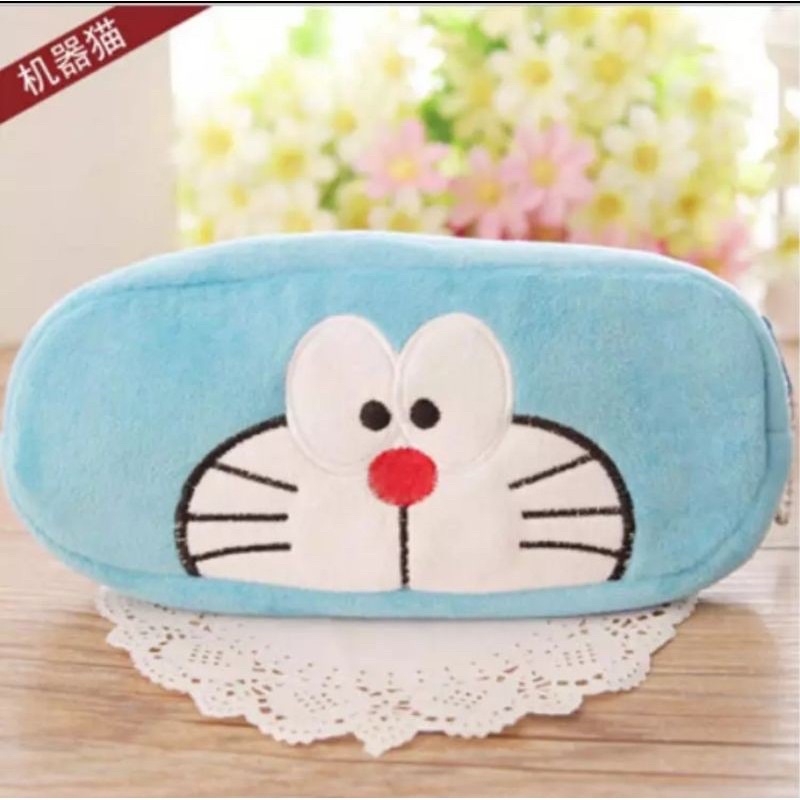 

[PCS] TEMPAT PENSIL KARTUN BULU , TEMPAT PENSIL DORAEMON