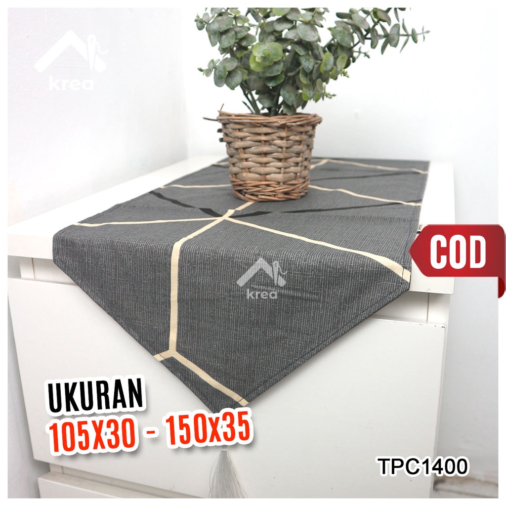 Taplak Meja / Table Runner Ukuran 105x30 - 150x35 TPC1400