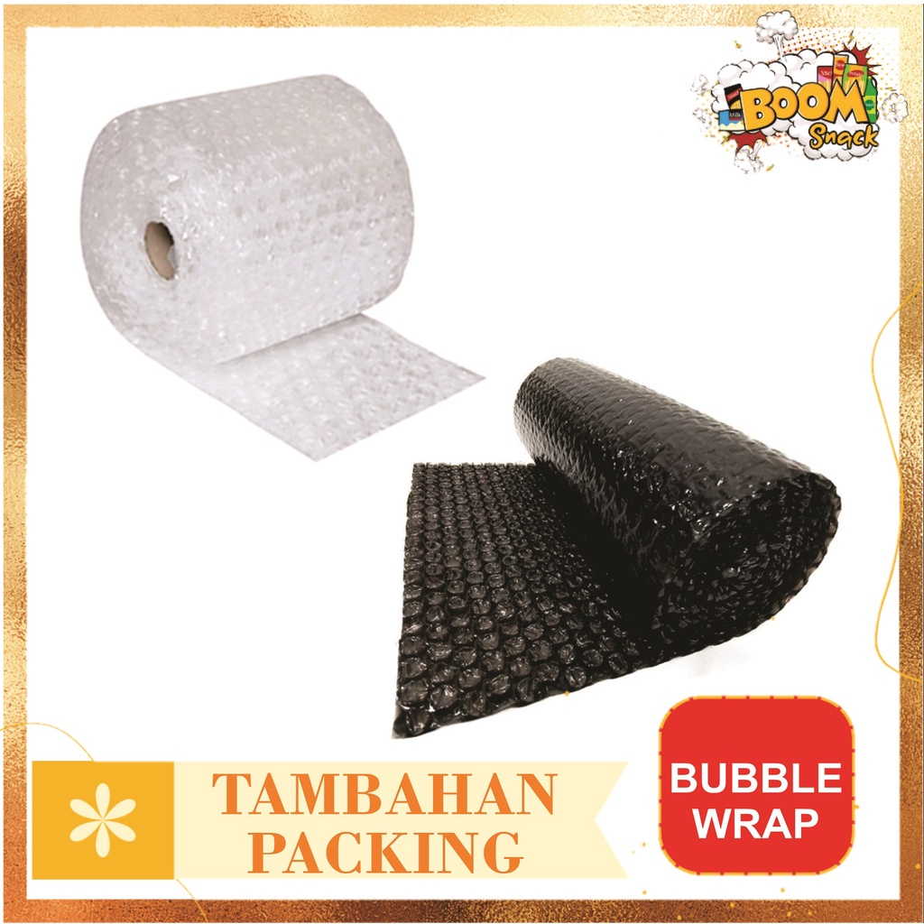 TAMBAHAN PACKING PAKET BUBBLE WRAP DAN KARDUS