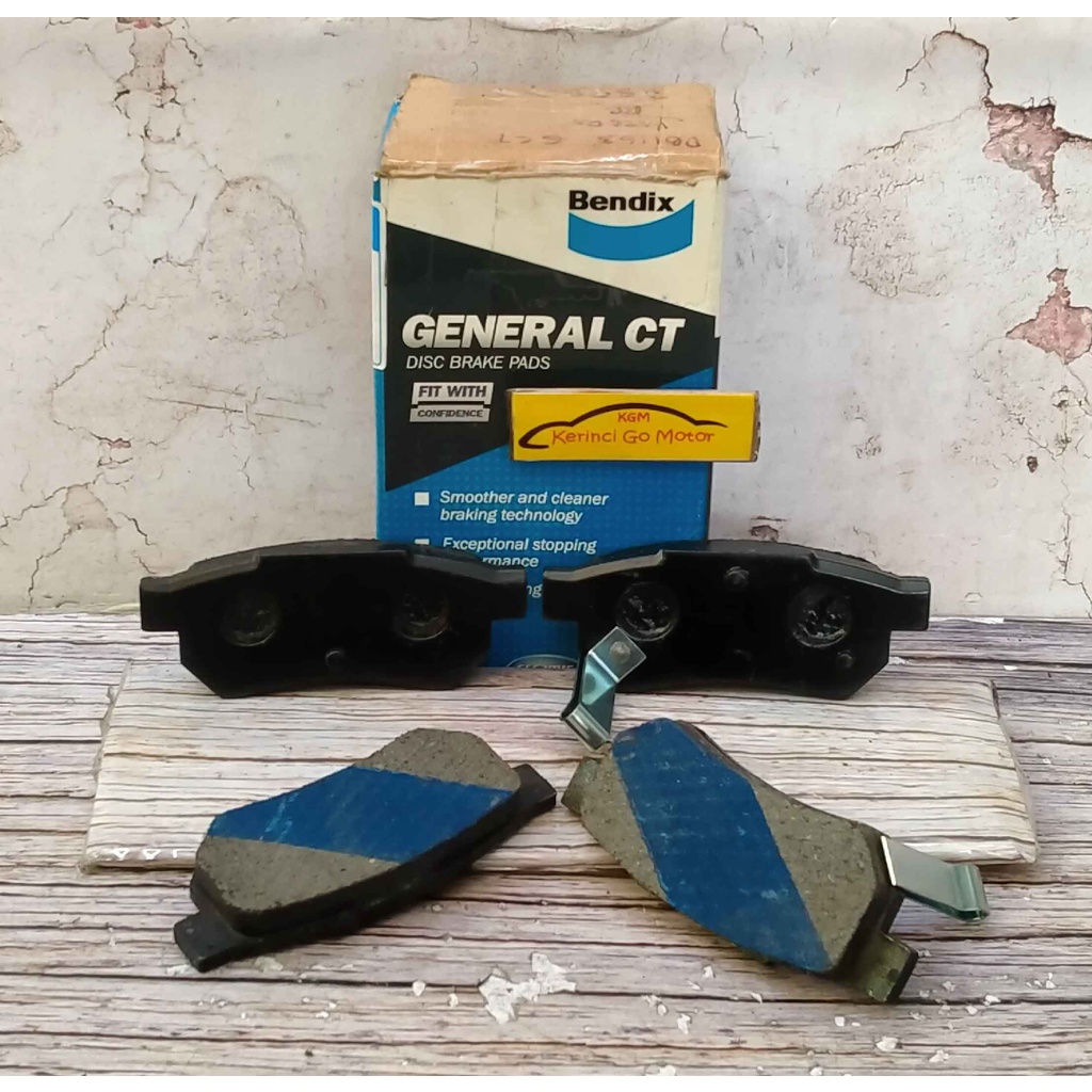 BRAKE PAD KAMPAS REM BELAKANG JAZZ CITY VITEC 04-07 BENDIX DB1163 GCT