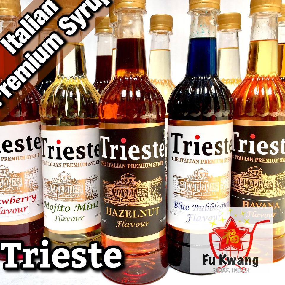 

➦ Sirup Trieste Premium Syrup 650 ml ♚