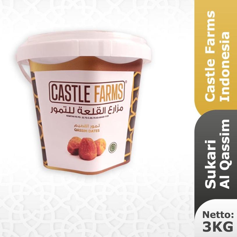 

➷ Castle Farms Kurma Sukari Kemasan Ember 850 Gram ✺