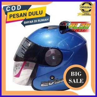 suku cadang Helm | KYT 2 VISION SOLID CRYSTALL BLUE | ORIGINAL | HELM KYT 2 VISION 100 % ORI | Helme