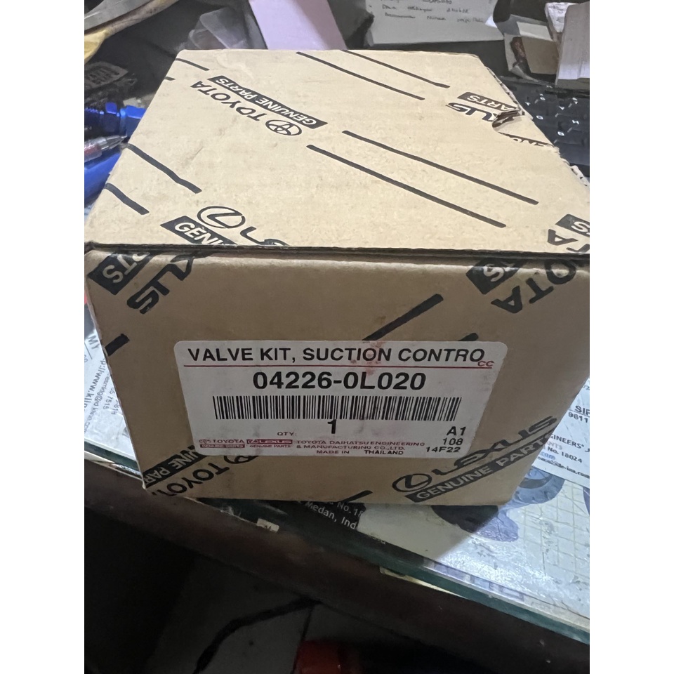Suction Control Valve Kit SCV Innova Inova Fortuner Hilux Diesel ori