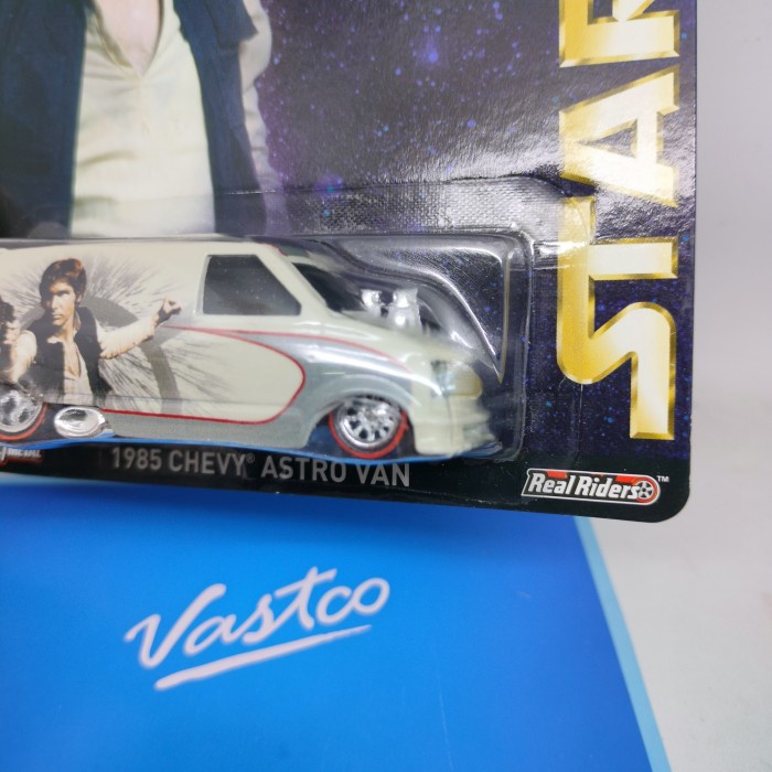 HOT WHEELS STAR WARS HAN SOLO 1985 CHEVY ASTRO VAN HOTWHEELS BAN KARET TERLARIS