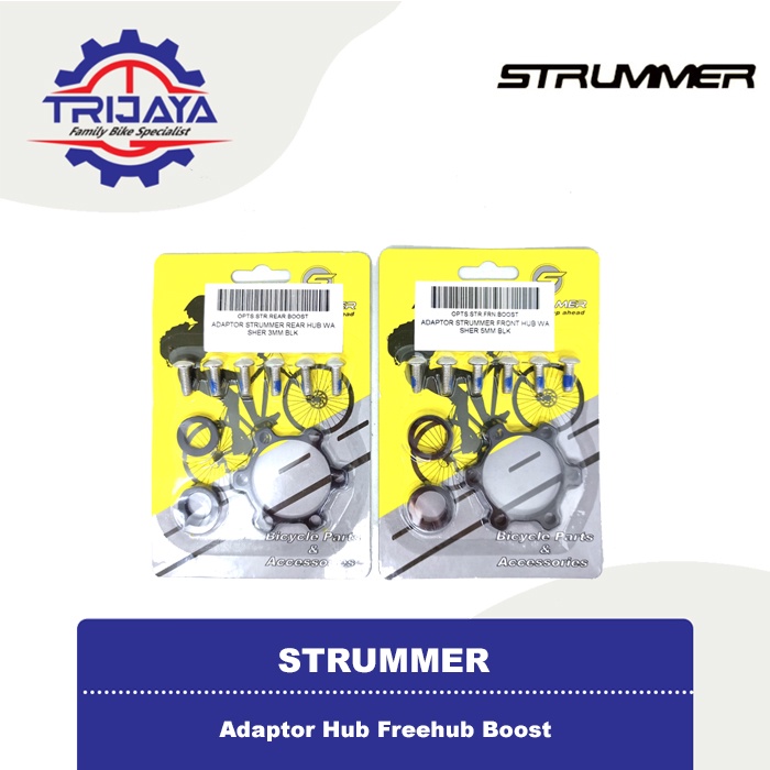 Strummer Adaptor Hub Freehub Boost Depan Belakang