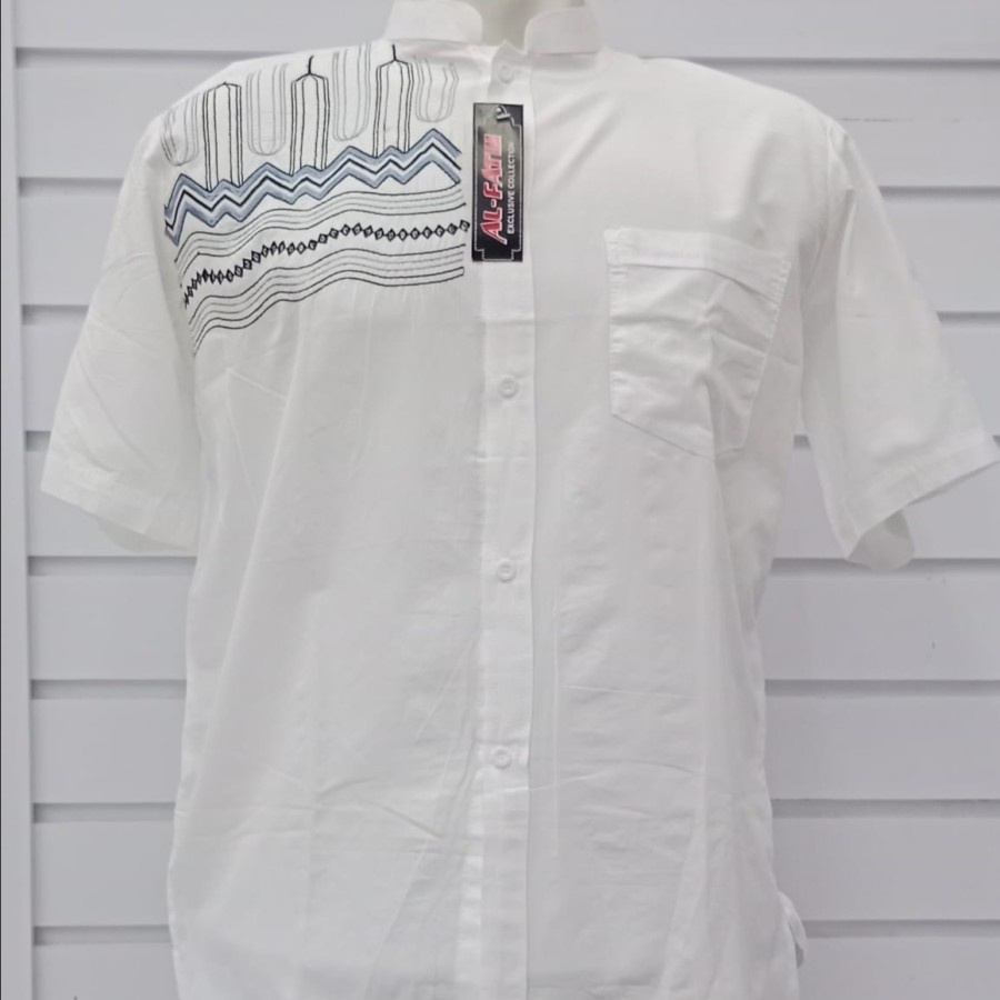Baju Koko Lengan Pendek AL-FATIH XL
