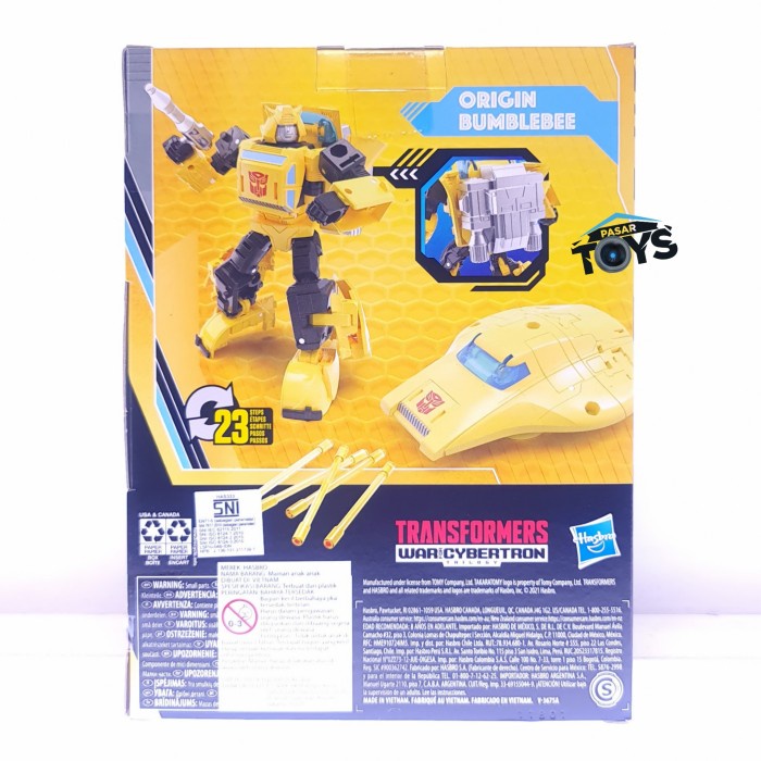 Buzzworthy Bumblebee Origin Bumblebee War For Cybertron Transformers #Original