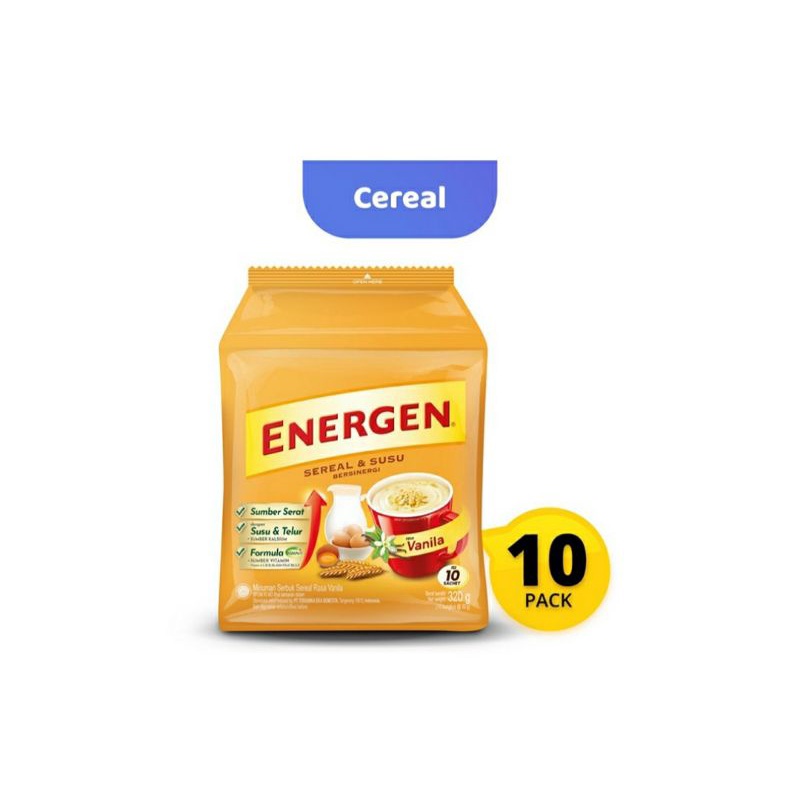 

Energen Sereal & Susu Vanila 10x29g