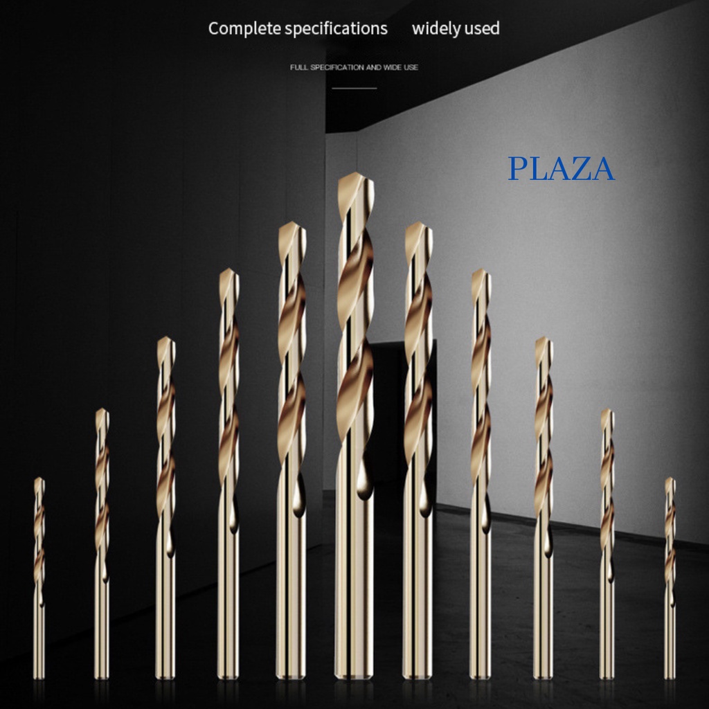 MATA BOR HSS COBALT TWIST DRILL BITS M35 METAL 1 MM - 5 MM TCT CO BAJA LURUS BESI