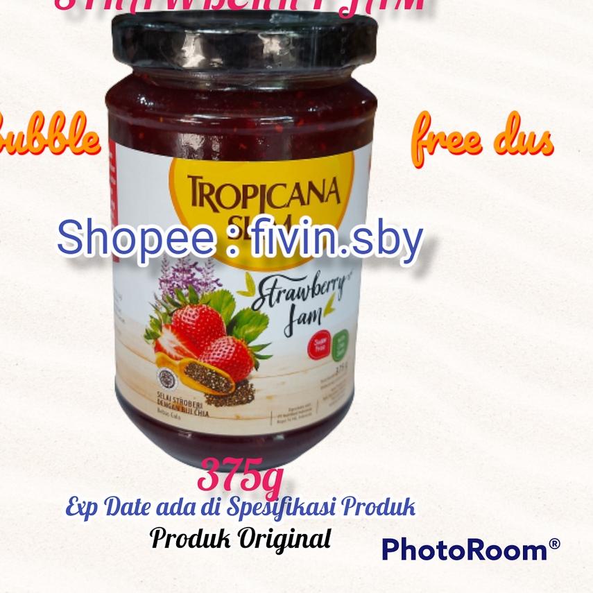 

♘ SELAI TROPICANA SLIM STRAWBERRY JAM 375g ➧