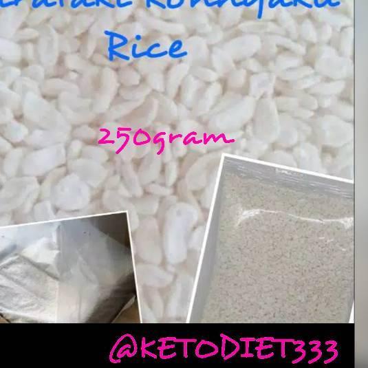 

♣ Low Carbs Shirataki Konnyaku Rice 250gr / Beras Shirataki Rendah Kalori ✱