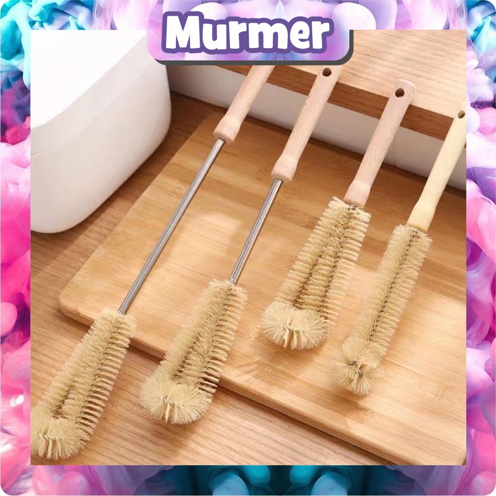 MurmerOficial Sikat Pembersih Botol / Pembersih Botol Susu / Kitchen Brush/Long handle cup brush/No dead ends/Glass teapot Thermos cup brush R881