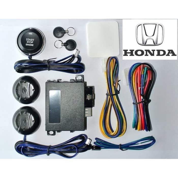 Honda Push Start Button Keyless Entry Sistem Tombol Start Stop Engine