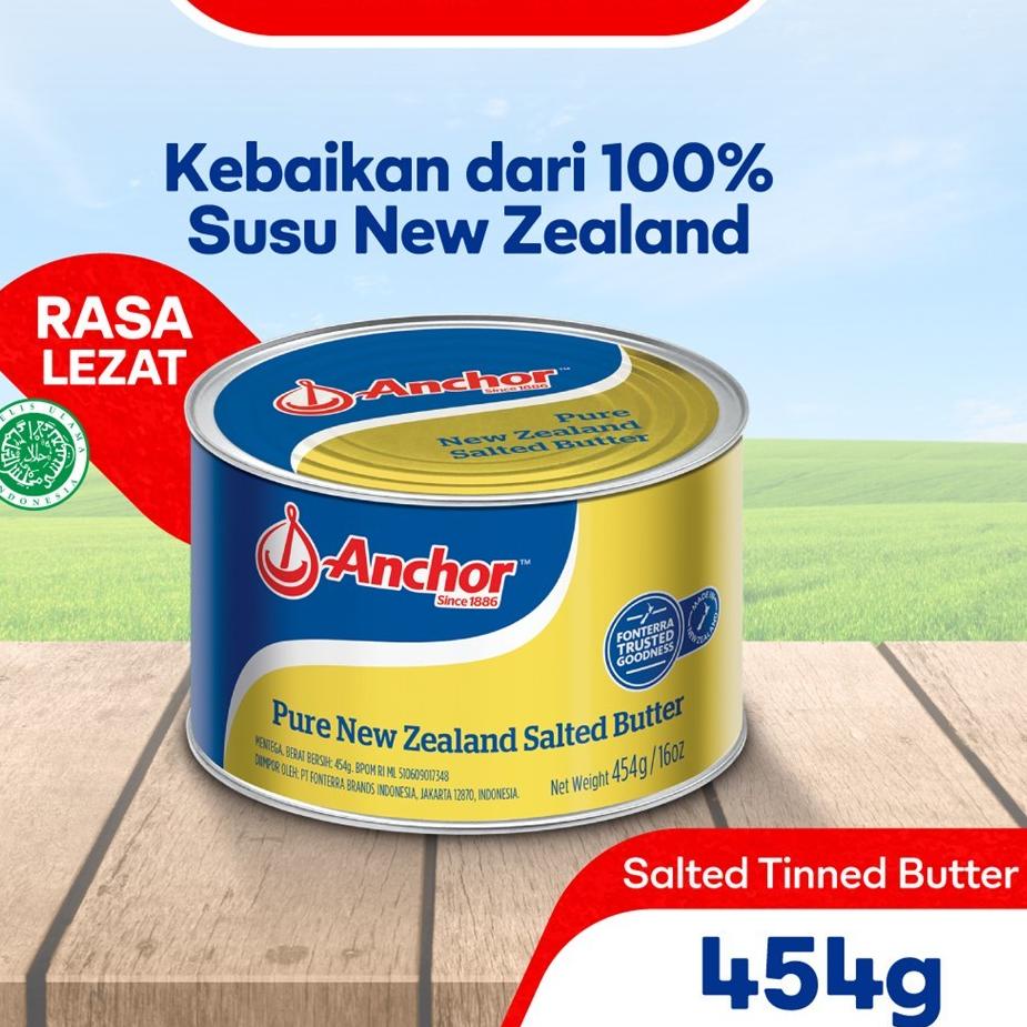 

♥ Anchor Salted Butter 454g - Mentega Asin New Zealand ➦