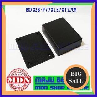 suku cadang Box X2 B - Box Plastik P7.7 x L5.7 x 2.7 Cm 140ZZ3