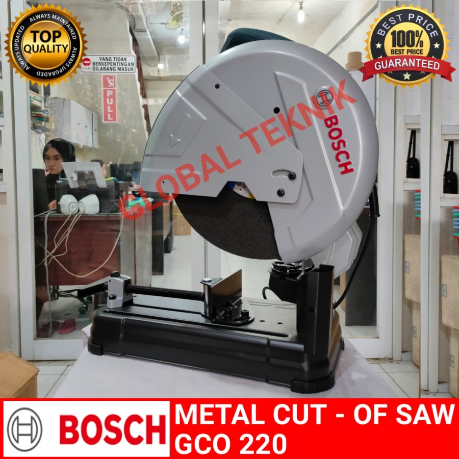 BOSCH GCO 220 Mesin Potong Besi Cutoff 14" inch GCO220 Gerinda Duduk