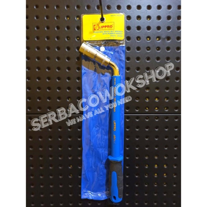 LIPPRO Kunci Roda Mobil Tarik Wheel Master Wrench 19 X 21 Mm Termurah