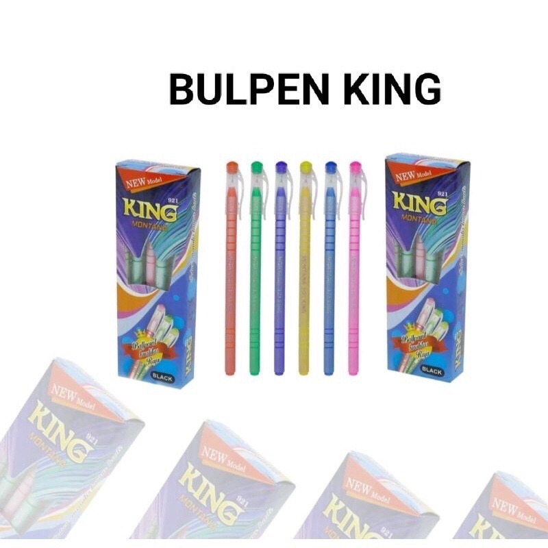 

Satuan Pulpen / Bulpoin Murah Merk Montana King